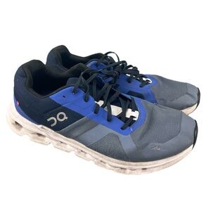 On Cloud Cloudrunner Swiss Engineering Blue Running Shoes Athletic Sneakers 11.5